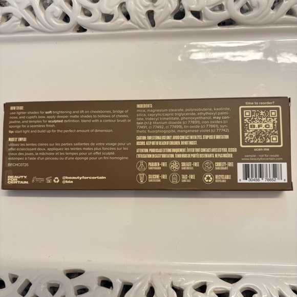 NIB, Beauty For Certain Soft to Sculpted Contour Palette - Picture 3 of 4
